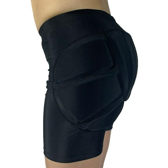 Pantalones cortos de protección para niños Eva Eva Pantalones cortos acolchados amortiguadores Regalo de cumpleaños Protector de cadera para snowboard XS