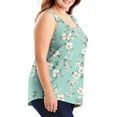 thumbnail image 3 of Levmjia Womens Tank Tops Summer Sleeveless Casual Loose Fit Printed Camisole Polyester Comfortable Stretchy Plus Size Fashion Top for Women, 3 of 6
