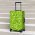 thumbnail image 6 of Gukieu Lime green glitter Print Suitcase Protective Cover, Elastic Zipper Buckle Suitcase Protective Cover, Suitable for Travel, Business Trip-Small, 6 of 7