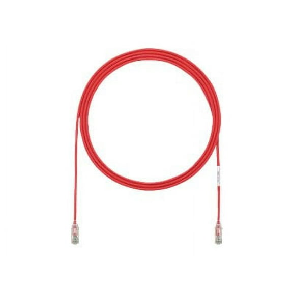 Panduit Tx6-28 Category 6 Performance Patch Cable Rj-45 (m) To Rj-45 (m) 8 Ft Utp Cat 6 Booted, Halogen-free, Stranded Red