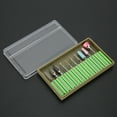 thumbnail image 2 of Accesorio para máquina de pedicura, 10 piezas, taladro eléctrico para uñas, herramienta de pulido, juego de brocas para uñas, integración perfecta, 2 of 8