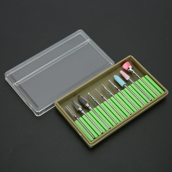 Juego De Brocas Para Uñas, Accesorio Para Máquina De Pedicura, Herramienta De Pulido De Uñas Para Amoladora Electrónica, Amoladora Manual Y Taladro Eléctrico