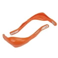 Universal Motorcycle Hand Guard Protector Brush Bar Orange for Dirt