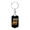 Dog Tag with Swivel Keychain (Gold), variant on Fuelled by Coffee and Bitcoin Crypto Dog Tag Keychain Stainless Steel Silver Tone or Gold Tone