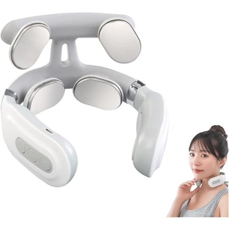 Portable Head Heated Electric Massagers, 6 Modes & 14 Levels, Portable Shoulder Massagers, for Neck Back