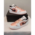 thumbnail image 1 of New N I-K-E A i r-Jor-dan 1 Low GS Shoes~ Madder Root (DM8960-801) Sz 6Y/Women's 7.5, 1 of 6