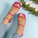 thumbnail image 5 of Amzcrzy Zapatos de mujer,Zapatos de mujer,Zapatillas de mujer, Sandalias planas de mujer, sandalias de playa para mujer, zapatillas casuales antideslizantes de verano Sandalias Mujer Zapatillas De Ca, 5 of 7