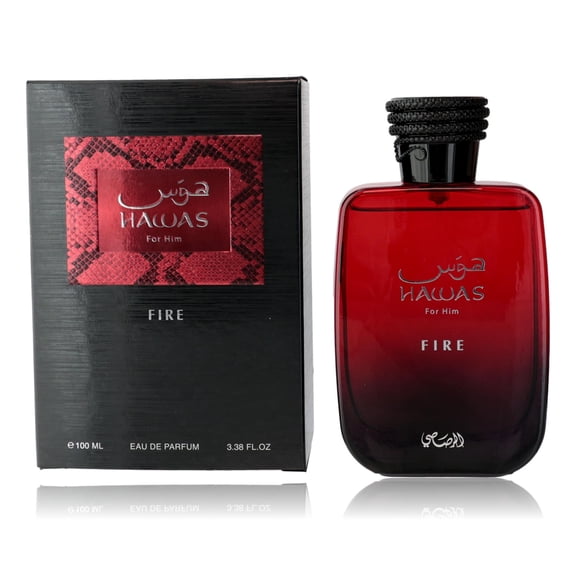 Hawas Fire by Rasasi for Men - 3.38 oz EDP Spray