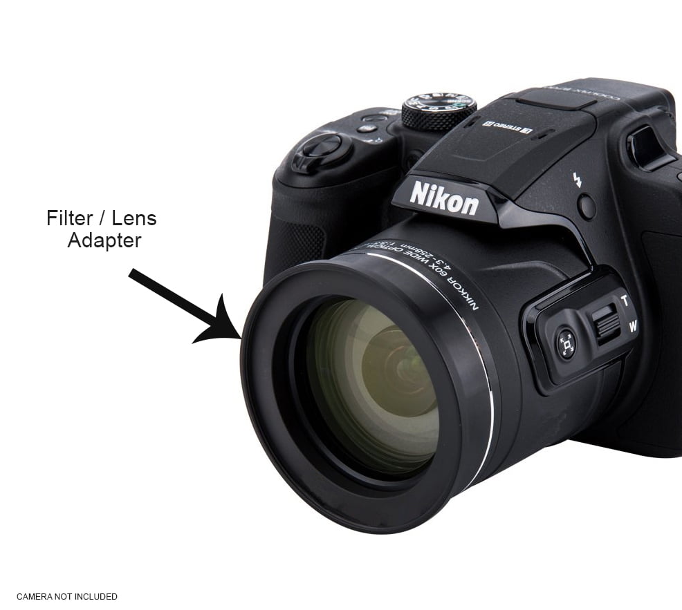 Tube Adapter Bundle for Nikon CoolPix P500 Camera Wide Lens Tele Lens