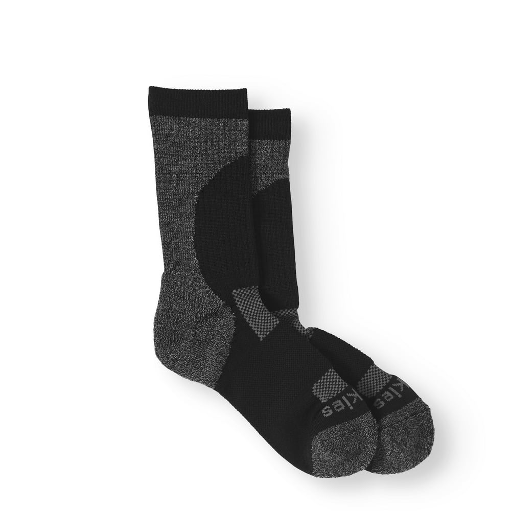 Dickies Women's All Season Crew Socks, Black, Shoe Size 69