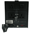 thumbnail image 5 of Norstar DAVR-2000 2000 Watt Step Up and Step Down Voltage Transformer with Automatic Voltage Regulator with Universal Outlets 110/120 to 220/240 and 220/240 to 110/120, 5 of 5