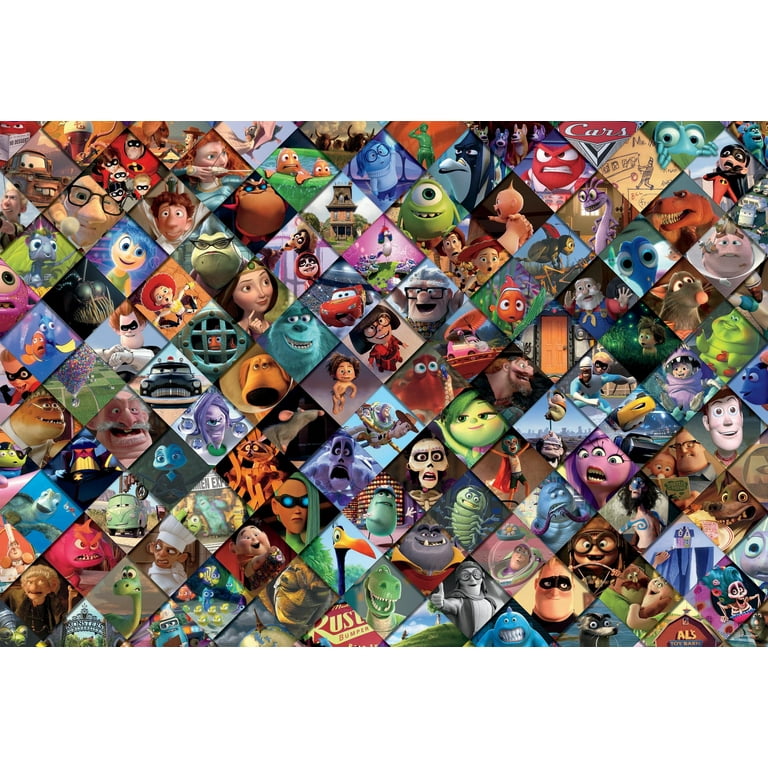 Disney/Pixar Clips Puzzle - 2000Piece  2000 piece puzzle, Disney puzzles,  Disney jigsaw puzzles