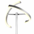 thumbnail image 4 of Brightech Halo Split LED Torchiere Bright Standing Floor Lamp, Platinum Silver, 4 of 12