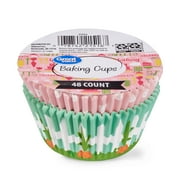 Great Value Easter Bunny and Happy Spring Cupcake Liners, 48-Count
