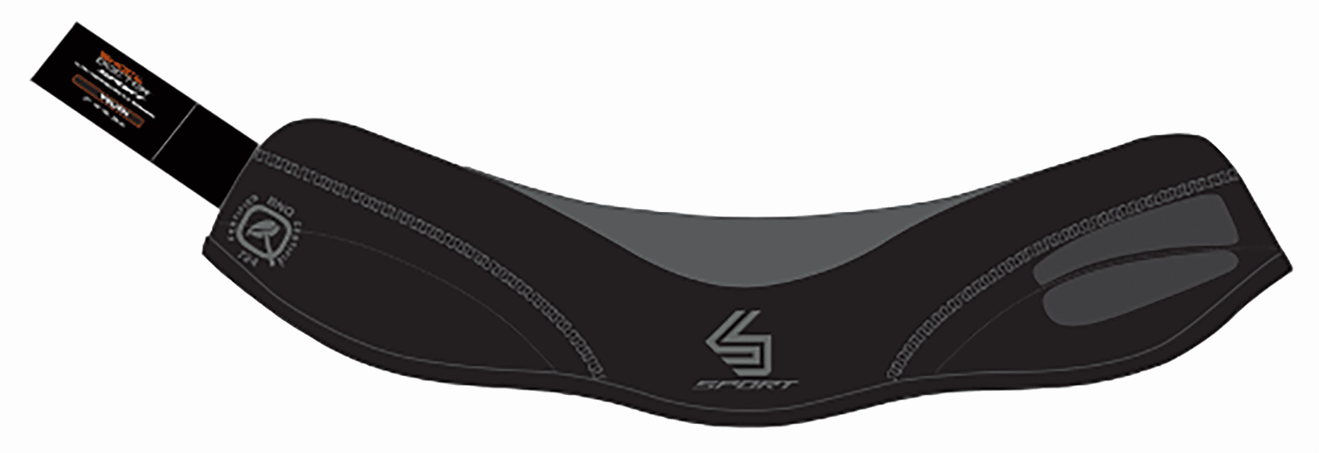 (3 pack) Shock Doctor, Ultra Lightweight Hockey Neck Guard, Junior, Black