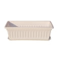 thumbnail image 2 of Flmtop 3Pcs Balcony Garden Rectangular Vegetable Flower Planter Resin Box Planting Pot, 2 of 9