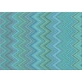 thumbnail image 1 of Ahgly Company Indoor Rectangle Patterned Glacial Blue Ice Blue Area Rugs, 5' x 7', 1 of 6