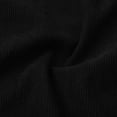 thumbnail image 3 of LNZGNM Girls Long Sleeve Shirts Solid Button Down with Pocket Collared Neck Uniform Comfortable Cap Sleeve Fitted Casual Clothes,Black(130), 3 of 4