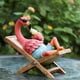 thumbnail image 3 of 2Pcs Flamingo Garden Statue Resin Sculptures Outdoor Yard Figurine Baoblaze none, 3 of 8