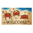 thumbnail image 1 of Evergreen Crustacean Welcome Coir Mat, 28 x 16 inches, 1 of 1