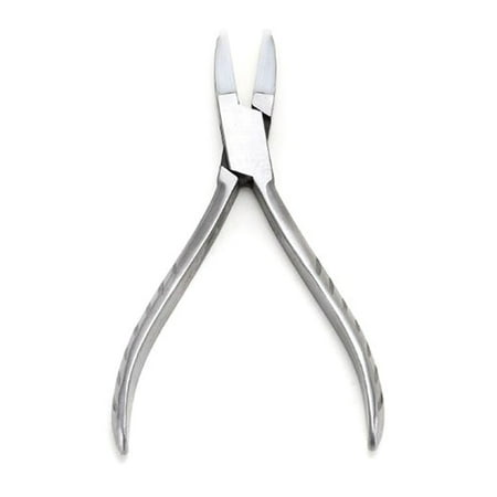 

Professional Stainless Steel Flat Nylon Jaw Pliers for Glasses Frame Repairing Jewelry Making Plier DIY Artwork Tools