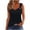 Black [Solid], variant on qucoqpe Summer Sleeveless Tank Tops for Women Fashion Casual Loose Fit Crew Neck Camisole Blouses Trendy Polka Dot Printed Tunic Shirts