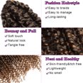 thumbnail image 6 of SEGO 18 inch Passion Twist Braiding Hair Water Wave Crochet Hair Passion Twist Crochet Hair Braids Synthetic Crochet Hair Extensions, 6 of 10