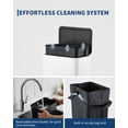 thumbnail image 5 of 3.4/4/4.8 Gallon Trash Can,Rectangular Stainless Steel Waste Bin with Quiet Foot Pedal, Soft-Close Lid & Removable Bucket, Trash Bin Garbage Can for Office, Small Kitchen, Home, 5 of 8