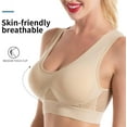 thumbnail image 3 of Breathable Cool Liftup Air Bra,Full Support Women's Sports Bras Large Size No Underwire Comfy Bras for Women S-7XL, 3 of 7