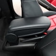 thumbnail image 3 of Carevas Leather Armrest Centre Console Lid Cover Replacement For A1 8X1 2012-2018 Black, 3 of 7