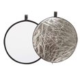 thumbnail image 4 of Photography Lighting Reflector Round Portable 80CM 2 In 1 Design For Studio Photography Polyester 1Set, 4 of 5
