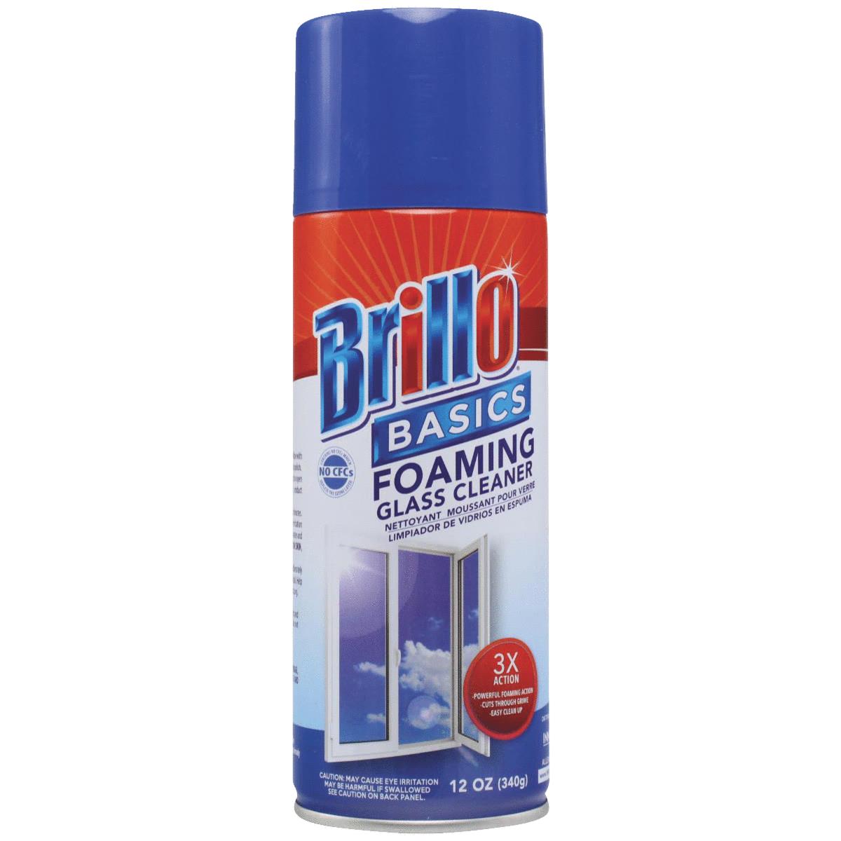Brillo Basics 12 Oz. Spray Foam Fresh Citrus Glass & Surface Cleaner