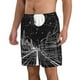 thumbnail image 2 of Balery Futuristic Moonlit Cityscape Traje de Baño Estilo Hawaiano para Hombre, Shorts de Secado Rápido con Bolsillos-Large, 2 of 6