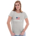thumbnail image 5 of American Pride Patriotic July 4th Crewneck T Shirts Boy Girl Teen Brisco Brands X, 5 of 6