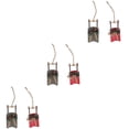 thumbnail image 5 of Jiyike 6 Pcs Exquisite Sleigh Adornments Xmas Themed Wooden Xmas Tree Sleigh Pendants, 5 of 10