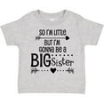 thumbnail image 3 of Inktastic So I'm Little, but I'm Gonna Be a Big Sister Girls Toddler T-Shirt, 3 of 5