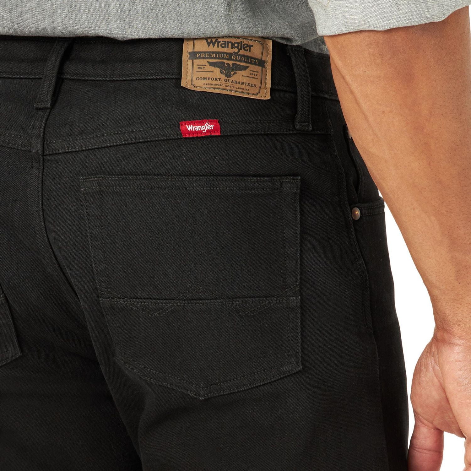 Wrangler Men's Single Layer Warmth Regular Taper Jean