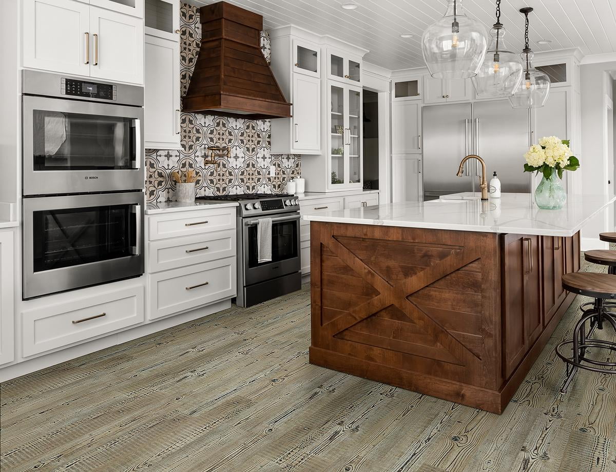 Shaw Floors Harvest Moon 6.93 in. width x 48.03 in. Color Khaki Pine, Luxury Vinyl Plank Flooring (27.73 sq. ft. / Carton) (12 Planks)