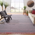 thumbnail image 5 of SAFAVIEH Montauk Kiana Striped Area Rug, Turquoise/Multi, 5' x 8', 5 of 5