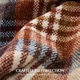 thumbnail image 3 of EVERGRACE Plaid Chenille Throw Blanket for Couch, Super Soft Cozy Decorative Fall Throw Blanket with Tassels for Bed Sofa Farmhouse Decor, Lightweight Harvest Plaid Throw Blanket for Autumn, 60"x80", 3 of 8