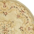 thumbnail image 2 of SAFAVIEH Bergama Drummond Oriental Wool Area Rug, Light Green/Beige, 4' x 4' Round, 2 of 3