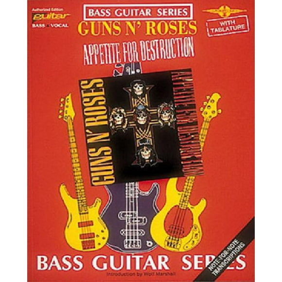 Guns n' Roses - Appetite for Destruction: Bass Guitar