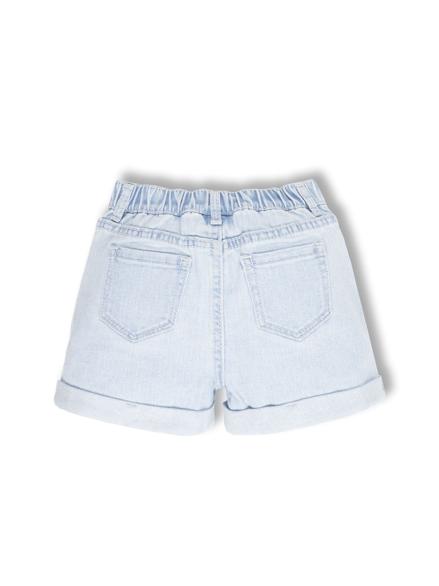 Wonder Nation Toddler Girl Denim Short, Sizes 12 Months - 5T
