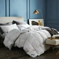 thumbnail image 2 of Byourbed Premium 80% Hungarian Goose Down Comforter - Oversized Bedding King, 2 of 5