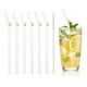 thumbnail image 1 of Uxcell 6 Pcs Popotes de Vidrio Reutilizables, Popote de Vidrio de 7.87" con Diseño de Conejos, Resistente a Roturas, Popotes Lindos para Whisky, Café, Jugo, Refrescos, Té, Rosa, 1 of 6