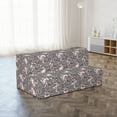 thumbnail image 4 of Pink Floral Foldable Mattress, Creative Bindweed Motif, 78.7" x 47.2", Blush Champagne, by Ambesonne, 4 of 6