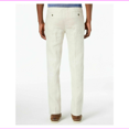 thumbnail image 2 of Tasso Elba Men's Drawstring Linen Pants White Size Large, 2 of 2