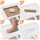 thumbnail image 2 of Baby Handprint And Footprint, Baby Wooden Picture Frame With Plaster Cast, Hand And Foot Plaster Cas, 2 of 5