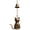 D, variant on Cat Wind Chime Garden Decor Aluminum Alloy Outdoor Home Porch Memorial Gift