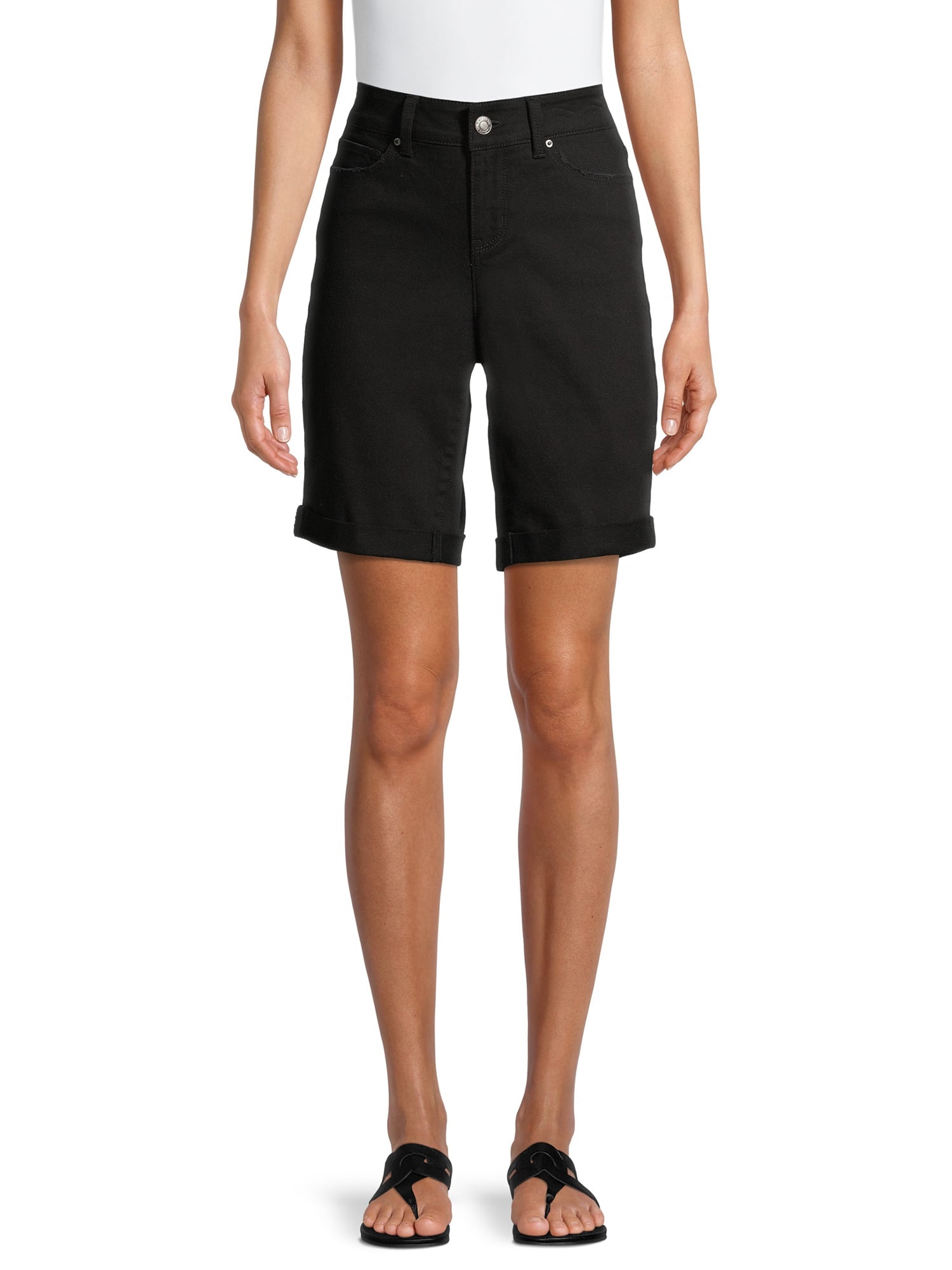 Time and Tru Women's Pull-On Shorts 